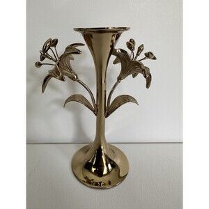 Monique Lhuillier Lara Floral Taper Candlestick Holder , Short, Pottery Barn